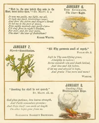 Page from The Bible Emblem Anniversary Book