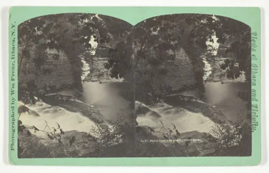 Forest Falls from Above, Ithaca Gorge, late 19th century