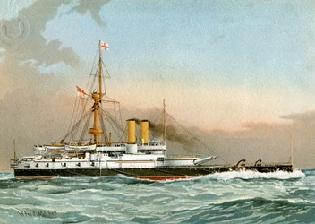 HMS Victoria, Royal Navy 1st Class Battleship