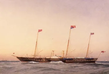 The Yacht Victoria and Albert