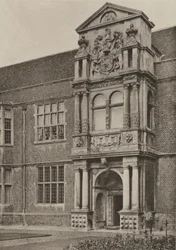 Doorway, The North Wing, Cobham Hall, Kent