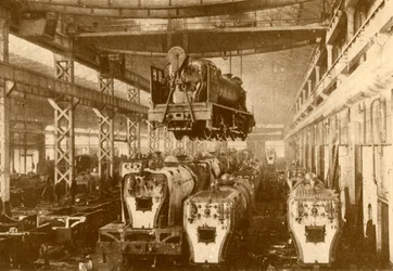 In the Erecting Shop, c1930