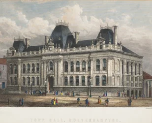 Town Hall, Wolverhampton, c.1871