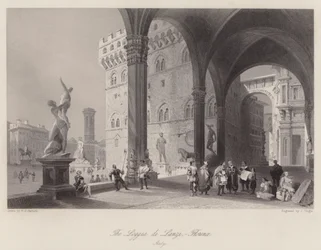 The Loggia di Lanzi, Florence, Italy