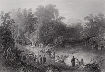 The River Jordan, Greek Bathing Place