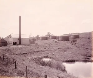 Oil Pumping Station, near Athens, for the Lehigh Valley Railroad