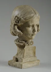 Bust of Elfrida Thornycroft, 1909
