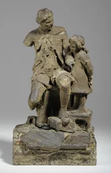 Maquette for Joshua Reynolds with Child