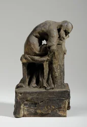 Maquette for the Figure of Grief