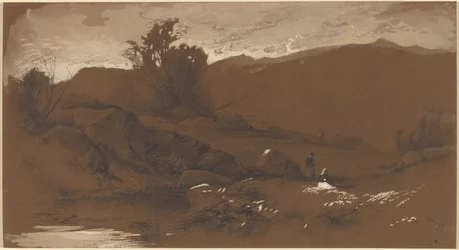 Figures in a Landscape