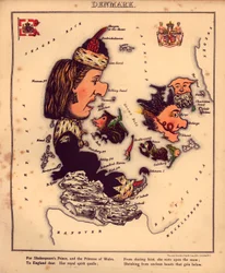 Geographical Fun - Humorous Outlines of Various Countries