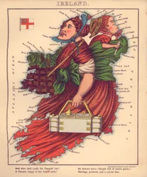 Geographical fun - being humorous outlines of various countries, with an introduction and descriptive lines
