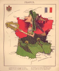 Geographical Fun - Humorous Outlines of Various Countries, with an Introduction and Descriptive Lines