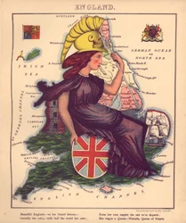Geographical Fun - Humorous Outlines of Various Countries