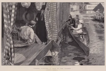 Caught Flirting, a Tale of the Thames