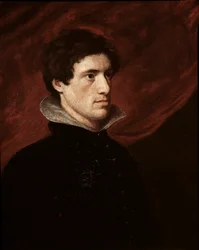 Portrait of the English Writer Charles Lamb