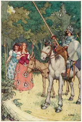 Illustration for The Adventures of Don Quixote