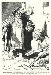 Many are at this day Dukes on the earth whose extraction is from some porters and pardon-pedlars