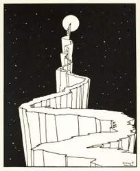 The Path to the Moon, from A Book of Images, pub. 1898