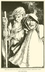 The old King was now left with no other companion than the poor fool