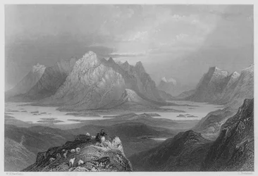 Scene from Cloonacartin Hill, Connemara