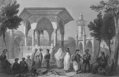 Bazaar at Jaffa, the Ancient Joppa