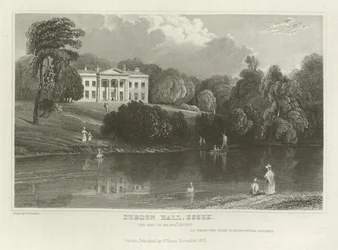 Debden Hall, Essex, the Seat of Sir Francis Vincent