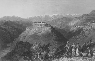 Djouni, or the Tower of Lebanon, Once the Residence of Lady Hester Stanhope