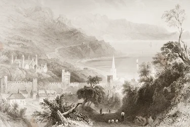 Glenarm, County Antrim, Northern Ireland, from 