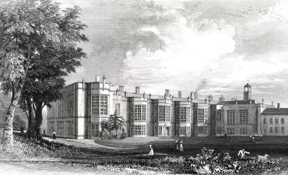 New Hall, near Chelmsford, Essex, engraved by William Watkins