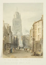 North View of St Mary Redcliffe Church from Redcliffe Street
