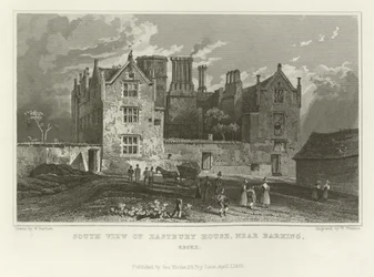South View of Eastbury House, near Barking, Essex