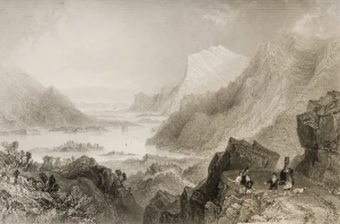 The Approach to Killarney from the Kenmare Road, County Killarney, from 