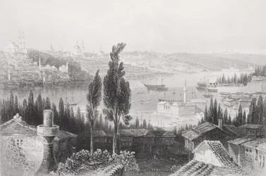The Arsenal from the Pera, Turkey, from 