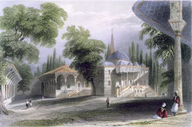 Third Court of the Serai Bournou, c.1850