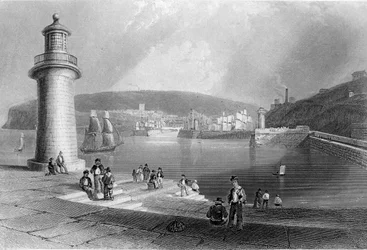 Whitehaven Harbour, c.1840-50