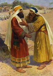 Meeting of Jacob and Esau