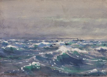 On the Steamer Bremen, off Nova Scotia, 1880