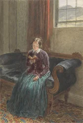 A Lady Reading, called Mrs William Hunt