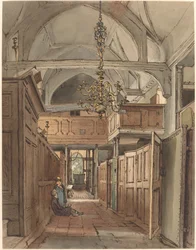 Interior of Bushey Church