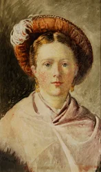 Lady in a Feathered Hat