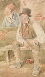 Two Peasants by a Window