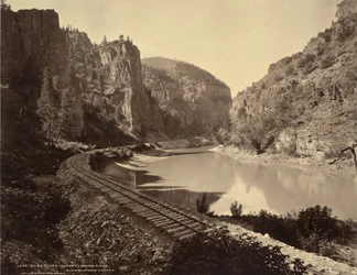 Echo Cliffs, Canyon of the Grand River, Glenwood Extension, D.&R. G.R.R.