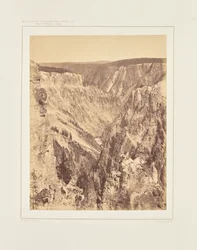 The Grand Canyon, One Mile Below the Falls