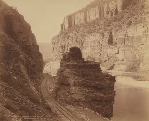The Portals, Canyon of the Grand River, Glenwood Extension D. & R.G.R.R.