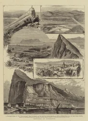 Sketches at Gibraltar