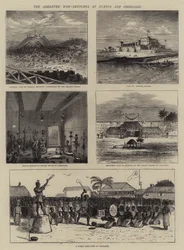 The Ashantee War, Sketches at Elmina and Coomassie