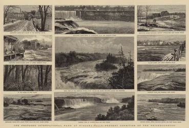 The Proposed International Park at Niagara Falls, Present Condition of the Neighbourhood
