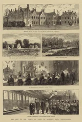 The Visit of the Prince of Wales to Bradgate Park, Leicestershire