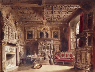 A Room in an Ancient Mansion